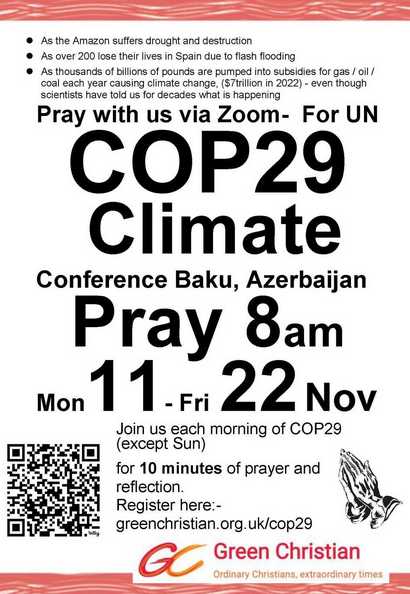 COP29 prayers