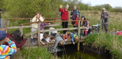 Eco-Explorers 17 May 2023 on bridge