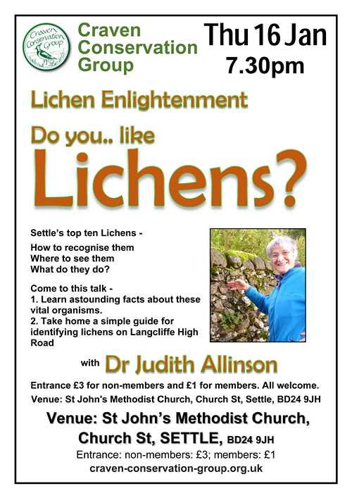 poster for lichen talk